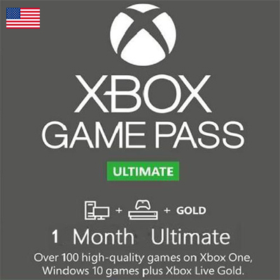 Xbox Game Pass Ultimate + Live Gold 1 one Month Cdoe (No Stackable
